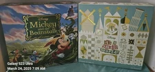 Funko/Disney  -  2 Games  It's a Small World and Mickey & the Beanstalk   NIB