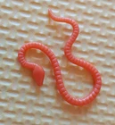 VINTAGE KENNER STAR WARS 1980 YODA ORANGE SNAKE 100% ORIGINAL. ACCESSORY