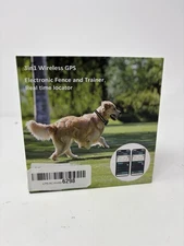 E-Fence 3 in 1 Wireless GPS Electronic Dog Fence And Trainer And Tracking Collar