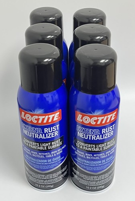 #ad 6 PACK Loctite Extend Rust Neutralizer 10.2 Oz Aerosol Can 633877 $54.99