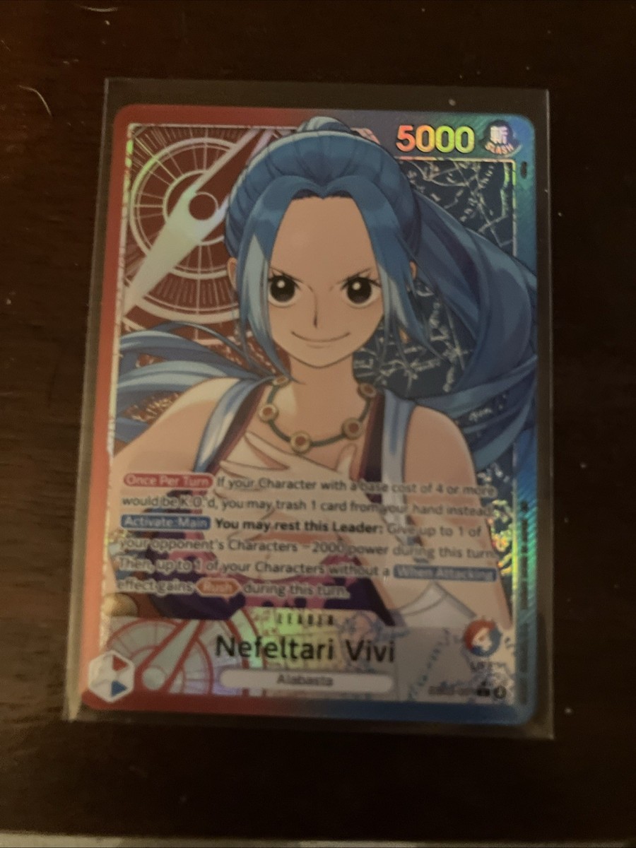Nefertari Vivi One Piece Heroines Edition Leader Alt Art EB03-001