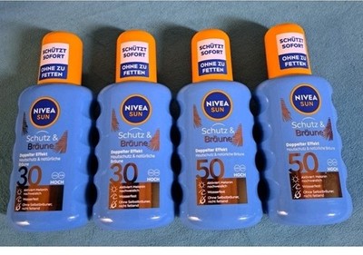 Nivea Sun Schütz & Buäune 4x 200ml