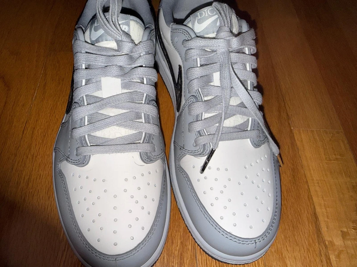 Jordan 1 Low Grey White for Sale | Authenticity Guaranteed | eBay