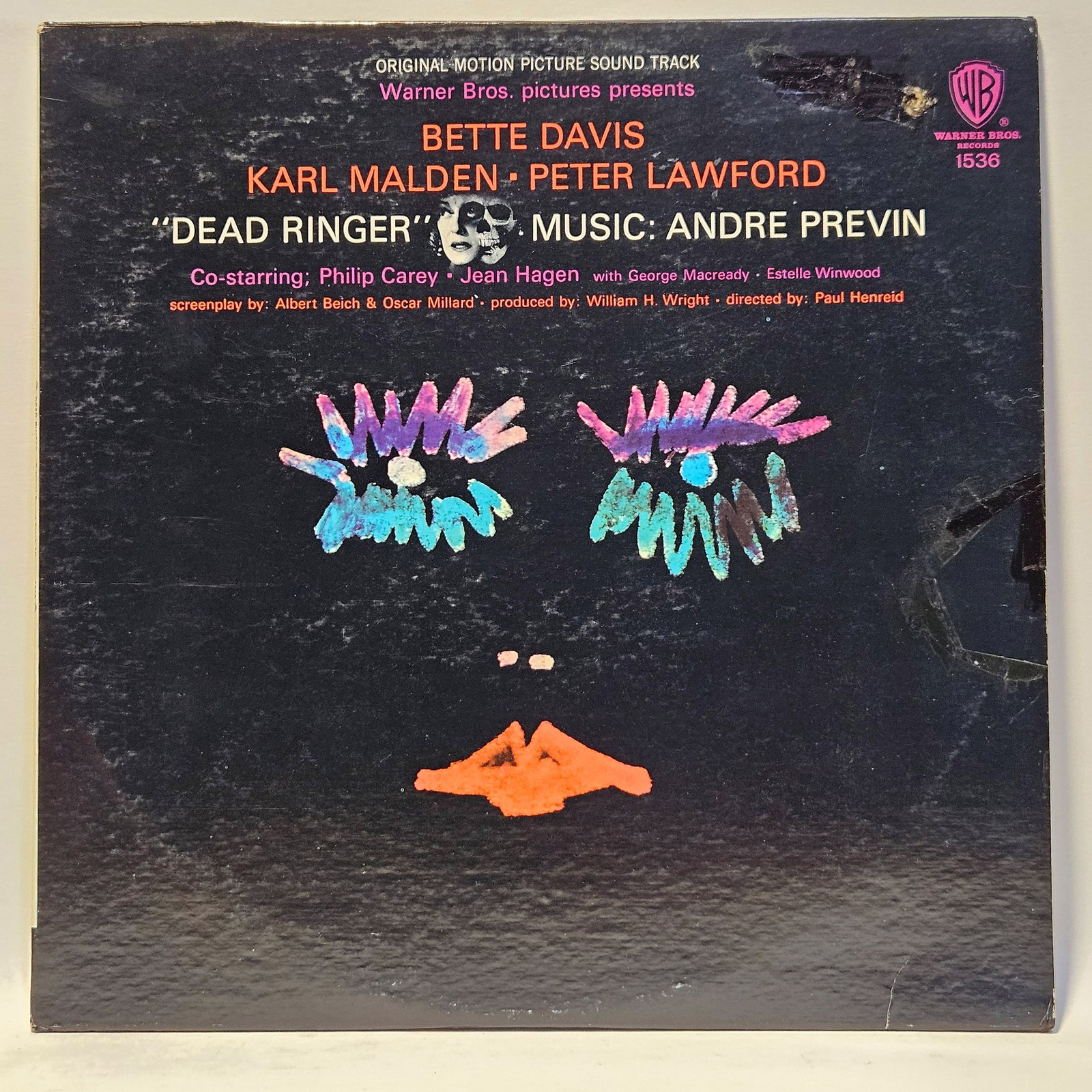 André Previn Dead Ringer OST Vinyl