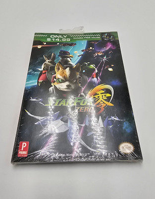 Prima Games Star Fox Zero Official Game Guide Book New Sealed Wii U Edition