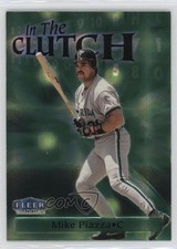 1998 Fleer Tradition In The Clutch Mike Piazza #13IC HOF 1hn7