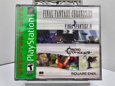 Final Fantasy Chronicles Greatest Hits (PlayStation 1 PS1) 2-Disc Set New Sealed