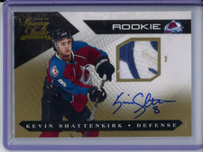2010-11 Luxury Suite Gold Rookie Patch Autograph #130 Kevin Shattenkirk /10