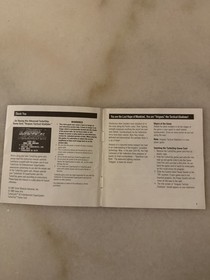 Veigues Tactical Gladiator Manual Only TurboGrafx-16 TG16 NEC Original Authentic