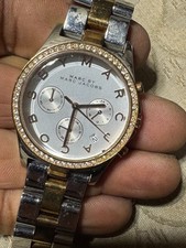 Ladies Dual Tone Marc by Marc Jacobs MBM3106 Analog Watch