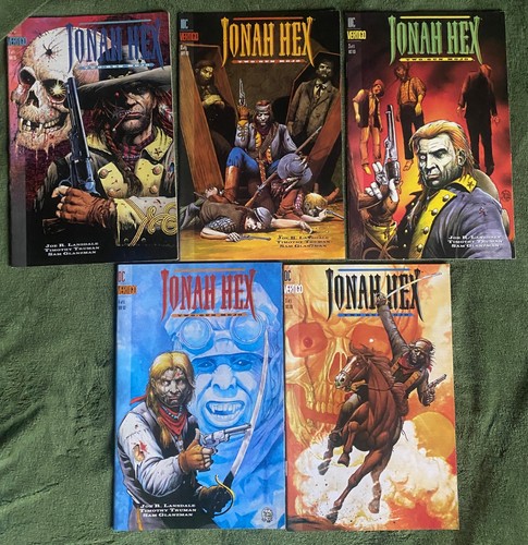 JONAH HEX: TWO GUN MOJO Joe R. Lansdale VERTIGO 5 Issues Full set FIRST 1993 VG
