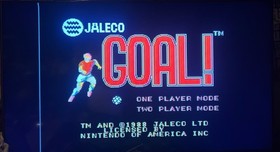 Goal NES (Nintendo Entertainment System, 1989) Complete CIB Tested