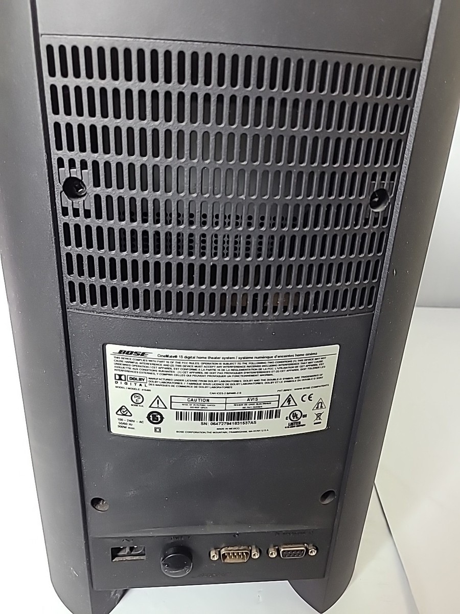 Bose CineMate 15 Speaker System Subwoofer Only 17817647274| eBay