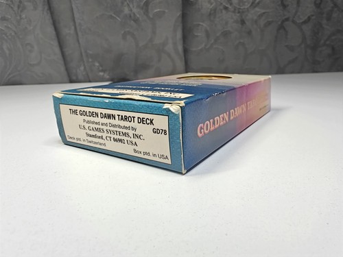 Rare Golden Dawn Tarot Deck Robert Wang Cards Vtg 1978 with Instructions Booklet - Picture 3 of 11