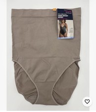 NWT Maidenform Women's Small Brief Everyday Seamless Shapewear High Waist DMS832