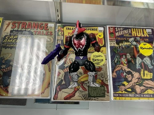 MOTU Heman Mosquitor Complete Vintage Blood Pump Working