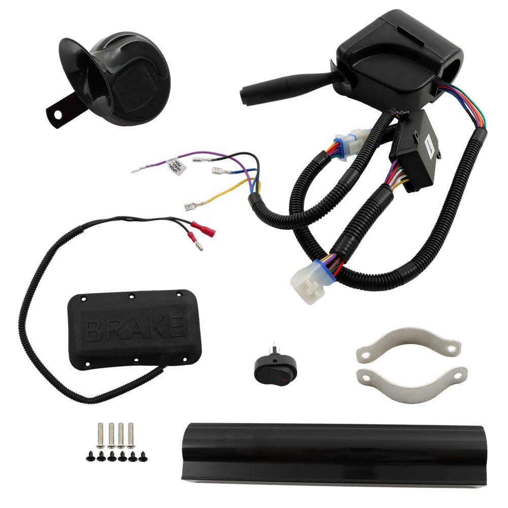 For Club Car Yamaha Golf Cart LED Light Turn Signal Kit W/ Horn