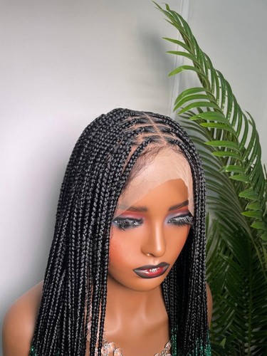 Full Lace Box Braids Knotless Braid Wig 35 Inches (Island Mix) - Picture 3 of 8