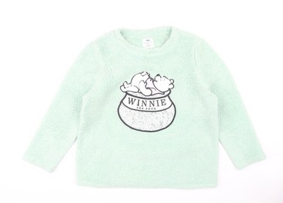 Disney Damen grün Fleece Pullover Größe 14-16