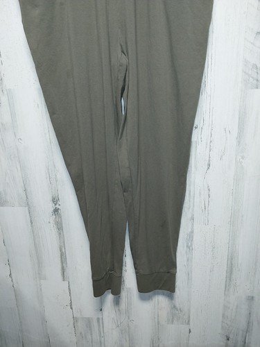 Calvin Klein Jumpsuit Women XL Green Sleeveless Drawstring Lounge Beach Athletic - Picture 2 of 7