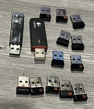 Logitech Lot of 14- USB Wireless Receiver Don...