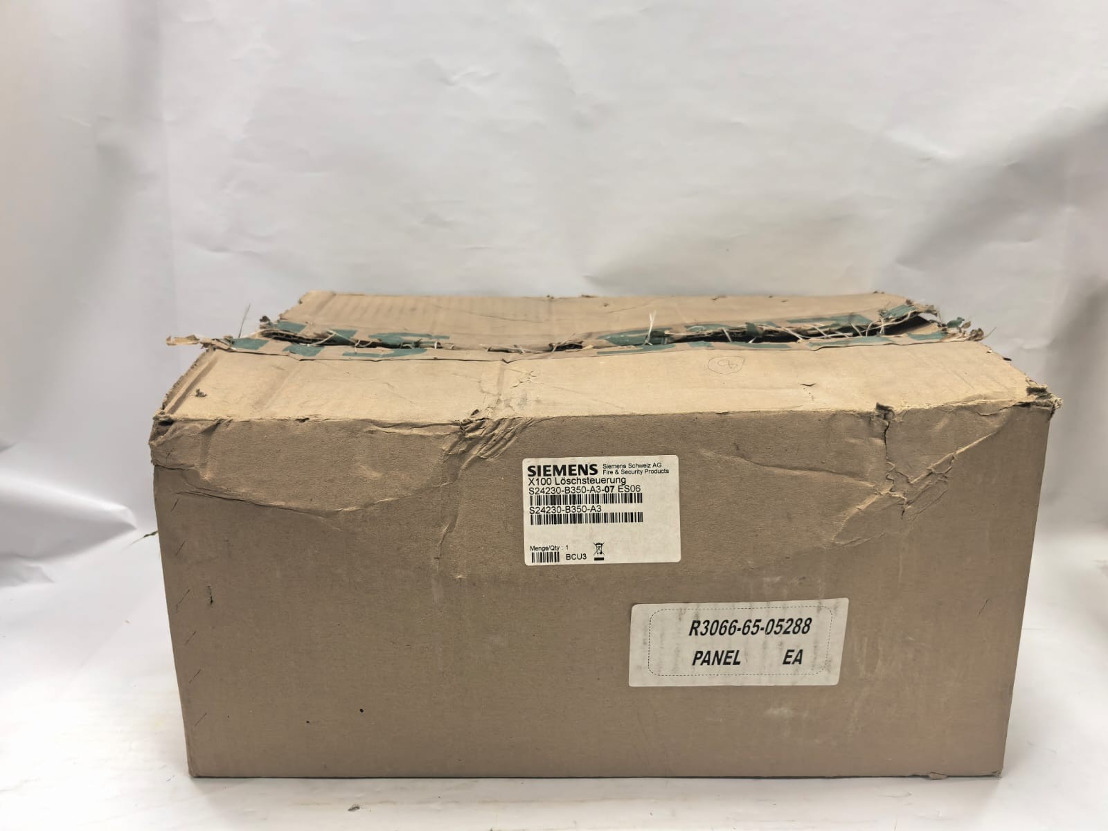 Siemens S24230-B350-A3-07 SIEMENS X100 EXTINGUISHING CONTROL S24230-B350-A3-07 17