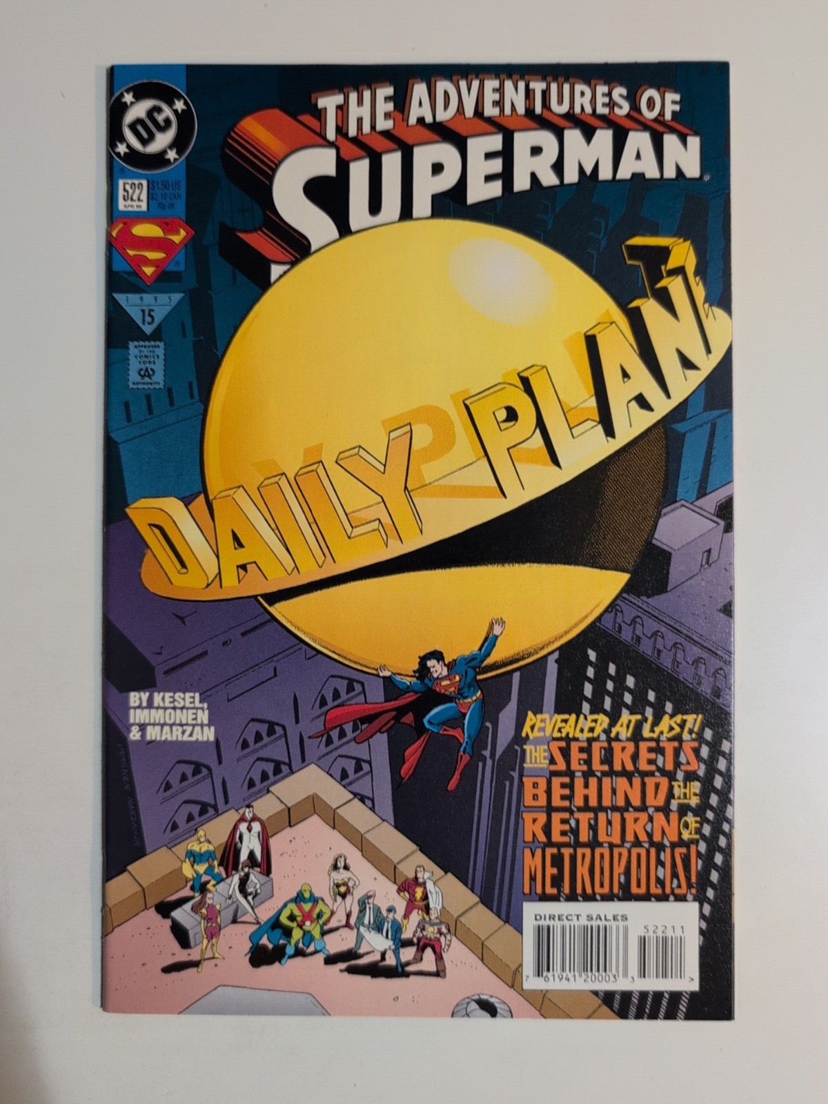 Adventures of Superman #522 DC Comics 1995 Back Issue Sale