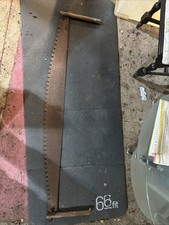 Antique Two-Man Cross Cut Saw Large