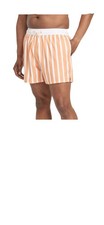 NWT Goodfellow Co sz XXL Men's 5" Orange Striped Swim trunks Swimsuit