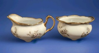 Vintage Westminster Australia Bone China 835 Creamer And Sugar Bowl Like New.
