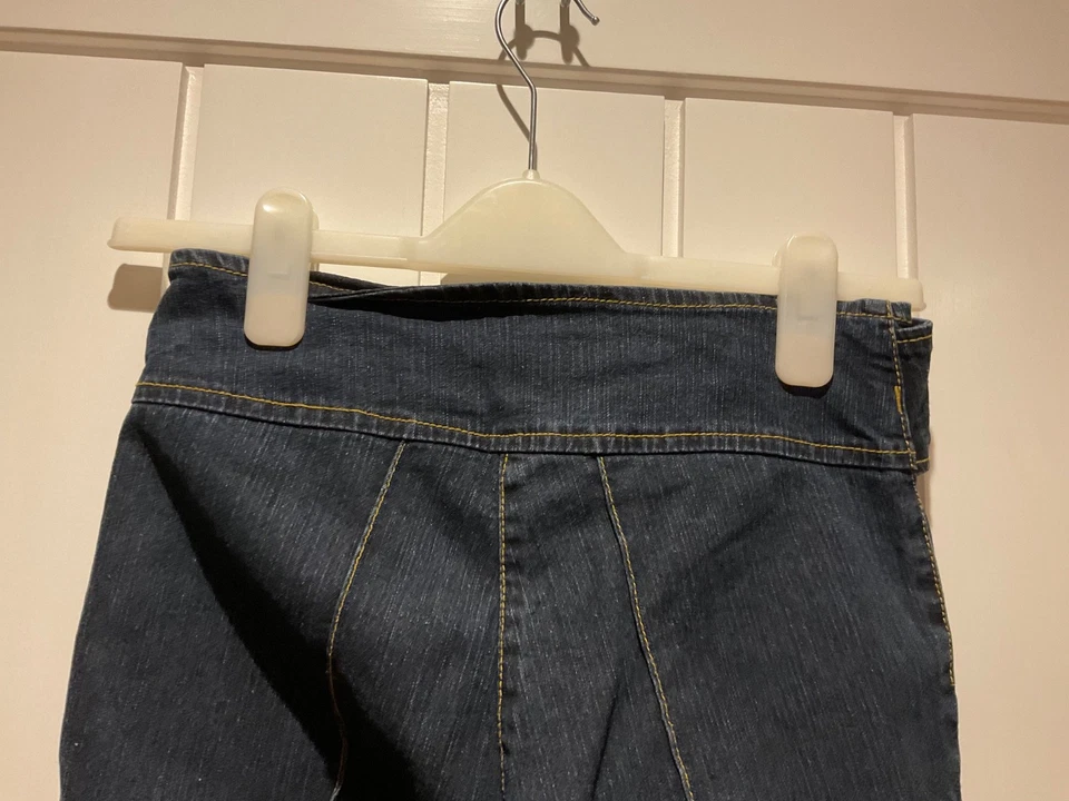 Unbranded blue denim wide leg jeans size 8 - Image 4 of 4