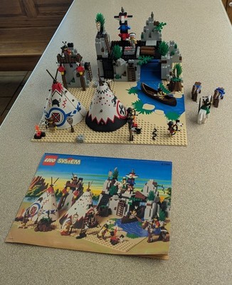 LEGO Western Rapid River Village (6766) w/Instructions 99.9% Complete