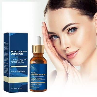 Firming Plumping Facial Serum Nourishing Gentle Formula for Elasticity Radiance