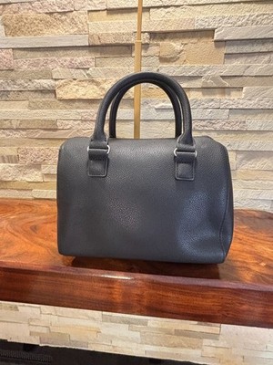 Uniqlo Leather Touch 2Way Top Handle Boston Bag Black NWOT  Without Strap