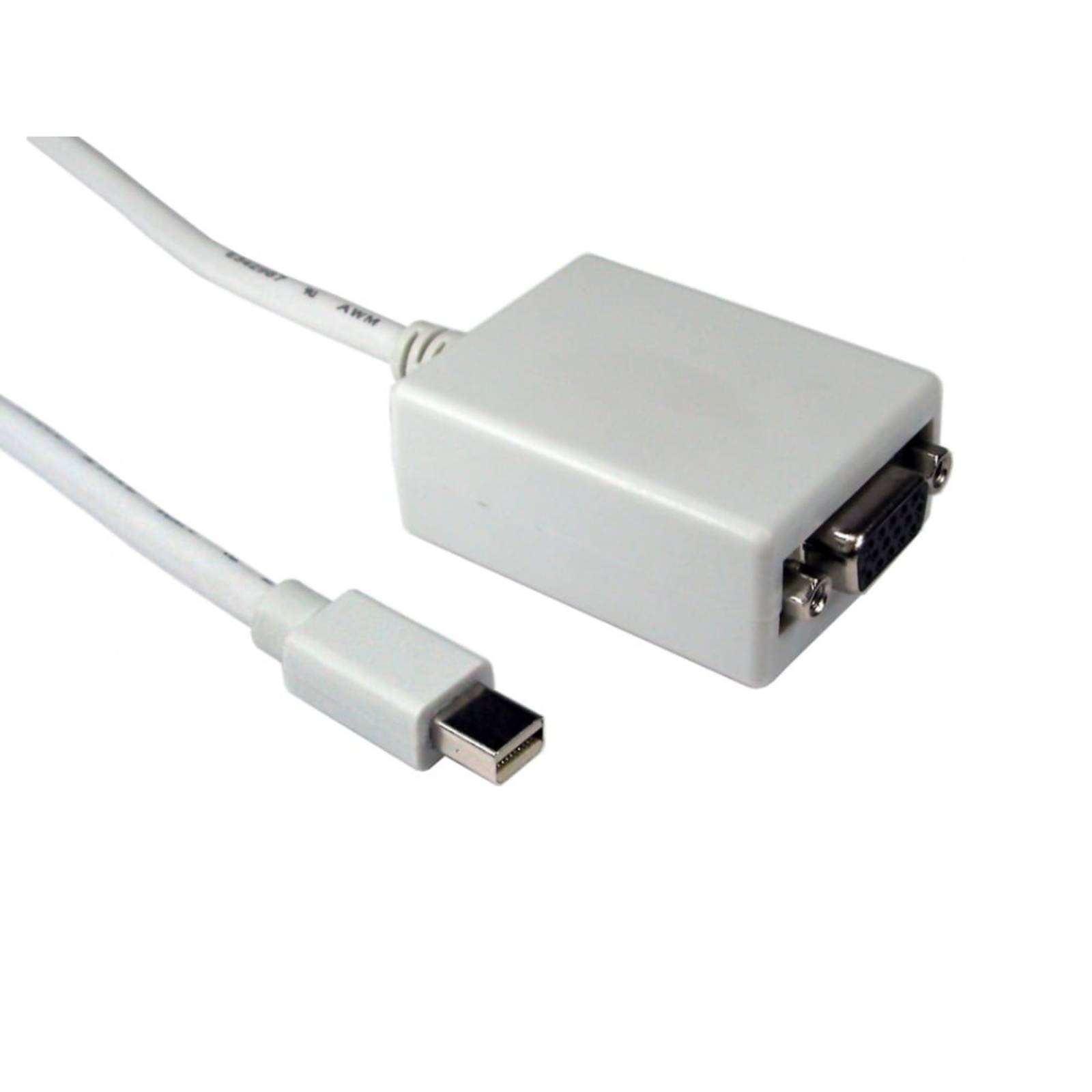 Newlink Mini DisplayPort (Male) to SVGA (Female) Cable - 0.15 Metre