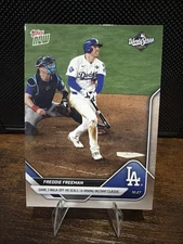 2025 TOPPS NOW Freddie Freeman 908 WS Game 3 Walk-Off HR Classic LA Dodgers