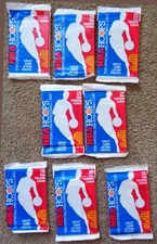 Lot of 8  (EIGHT) 1989-90 Hoops Basketball Series 2 PACKS 120 Cards