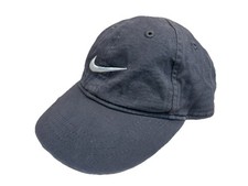 Nike Toddler Black Swoosh Adjustable Baseball Cap Hat 617846-025