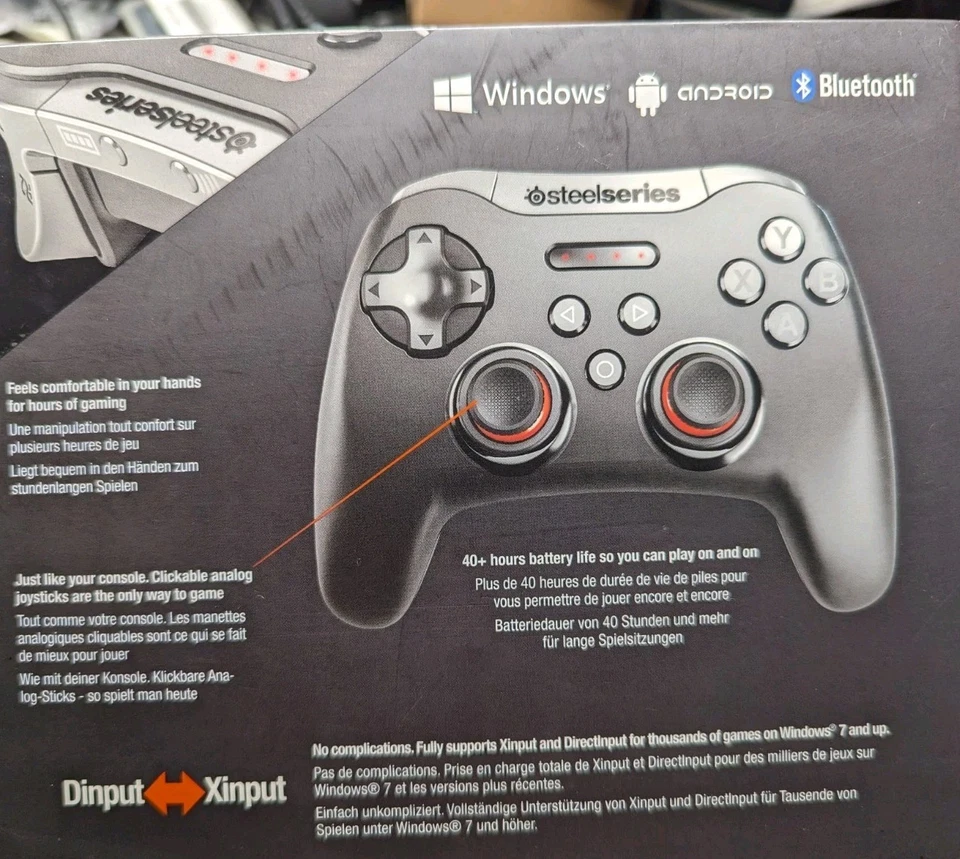 SteelSeries - Stratus XL Gaming Controller - Black - Image 2 of 4