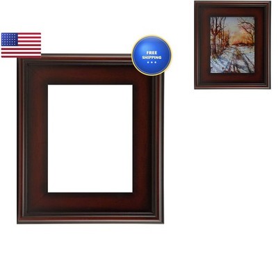 Creative Mark 10x10 Plein Air Style Frame, Mahogany, Museum Quality