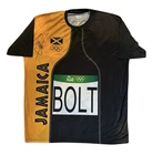 Usain Bolt Signed Autographed Rio Olympics Jersey JSA COA Jamaican Legend