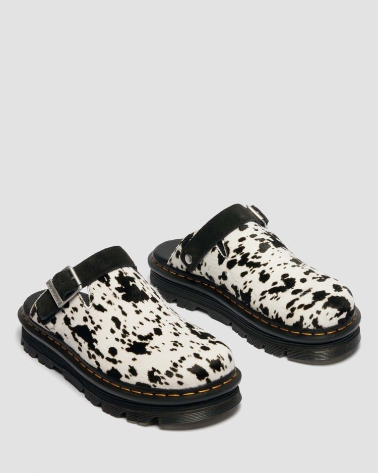 Dr.Martens Zebzag Mules Cream Black 42850100 | eBay