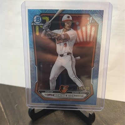 2026 Topps Bowman Wehiwa Aloy Blue Mojo /499