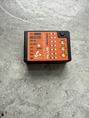 ホビーラジコン MICROBEAST PLUS FLYBARLESS SYSTEM GYRO ホビーラジコン MICROBEAST PLUS FLYBARLESS SYSTEM GYRO BEASTX