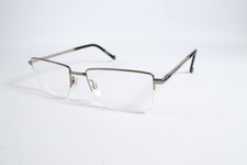 Hackett Eyeglasses Fitzroy Mens Siler Semi-Rimless Metal Eyewear Glasses Frames