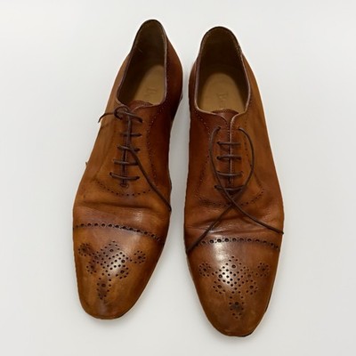 Berluti Patina Leather Oxford Shoes Men s 12