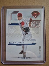 2025 Panini Prospect Edition - Riley Quick #38 Red /299 (RC)