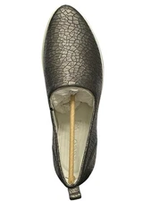 ECCO Women's Gillian Slip On Shoes (10) 100% Leather Fabric, Low Top, Designer