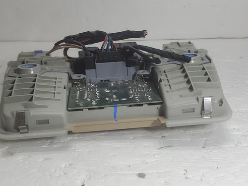 1992-1999 Mercedes Benz S320 S420 S500 Overhead Dome Map Light Console Beige OEM - Picture 17 of 20
