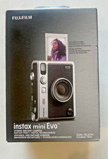 Fujifilm instax mini Evo Hybrid Instant Camera - Black FREE SHIPPING